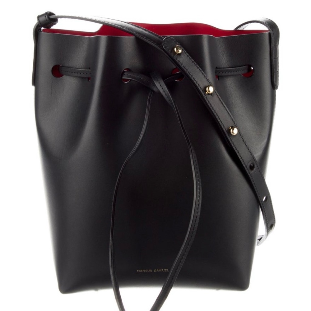 Mansur Gavriel black crossbody bag